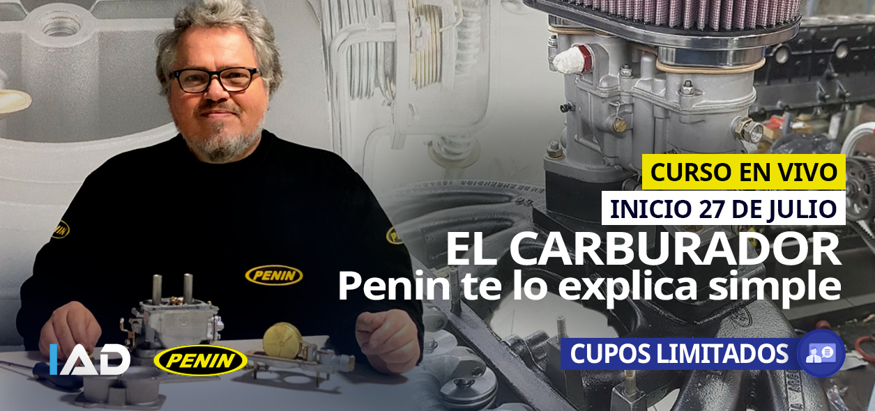 El carburador. Penin te lo explica simple.